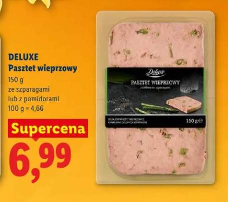 Pasztet wieprzowy ze szparagami lub z pomidorami