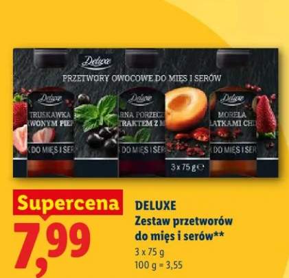 Zestaw przetworów do mięs i serów