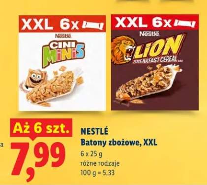 Batony zbożowe, XXL - Cini Minis
