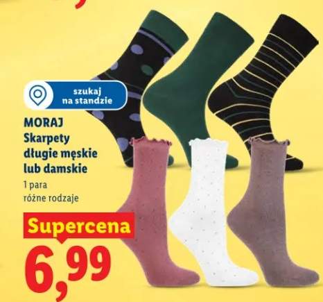 Skarpety długie męskie lub damskie