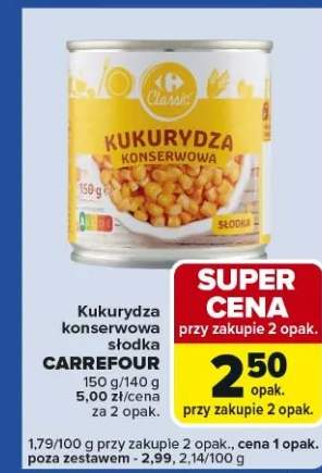 Kukurydza konserwowa słodka