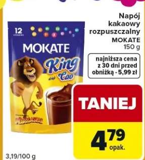 Napój kakaowy rozpuszczalny Mokate King Kao