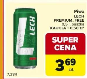 Piwo premium, radler puszka