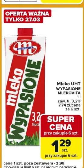 Mleko UHT Wypasione mleko