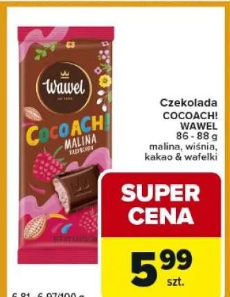 Czekolada cocoachi malina palina