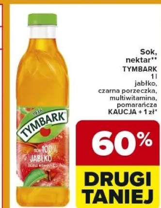 Sok jabłko czarna porzeczka multiwitamina pomarańcza