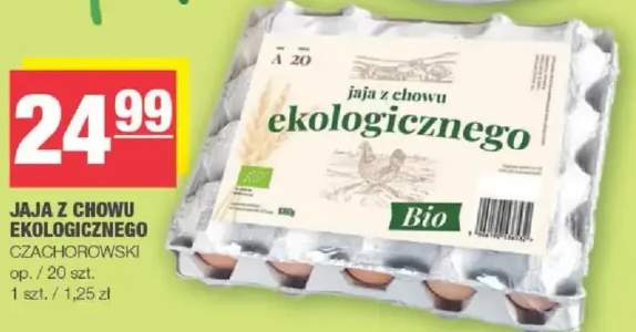 Jaja z chowu ekologicznego