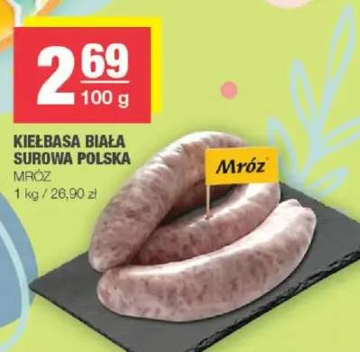 Kiełbasa biała surowa polska