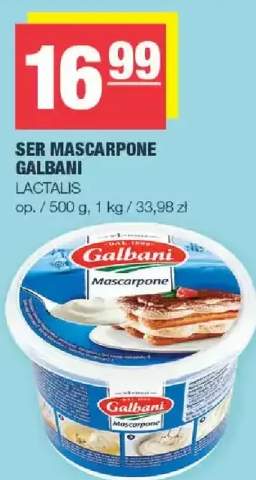 Ser mascarpone Galbani