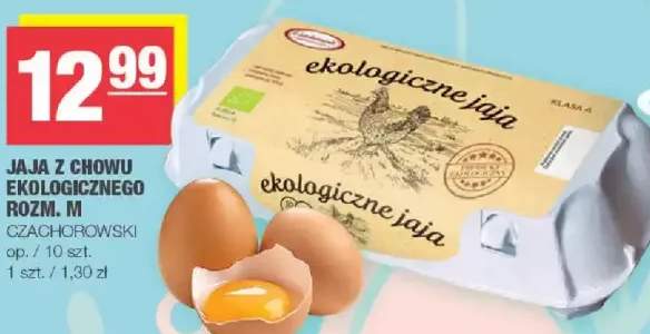Jaja z chowu ekologicznego rozm. M