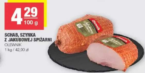 Schab, szynka z jakubowej spiżarni