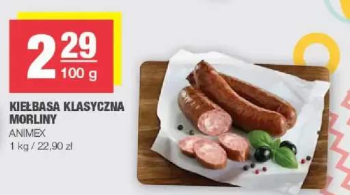 Kiełbasa klasyczna morliny