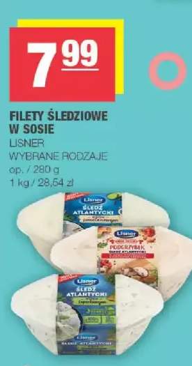 Filety śledziowe w sosie