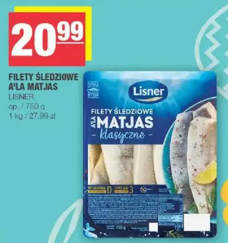 Filety śledziowe w oleju matjas