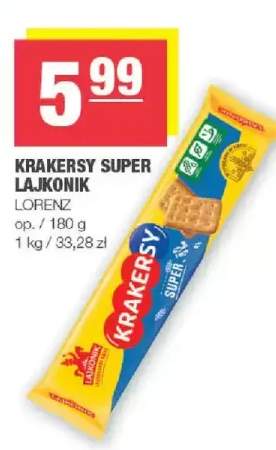 Krakersy super lajkonik
