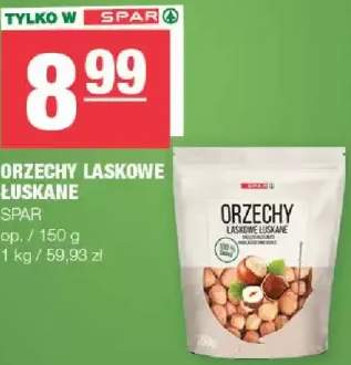 Orzechy laskowe łuskane