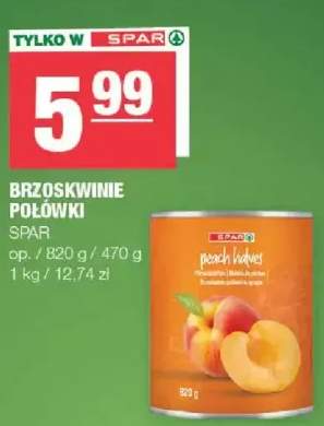 Brzoskwinie połówki