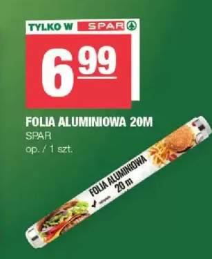 Folia aluminiowa 20m