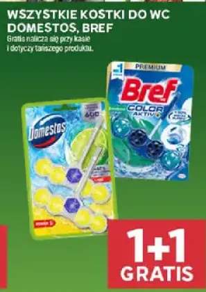 Wszystkie kostki do WC Domestos, Bref