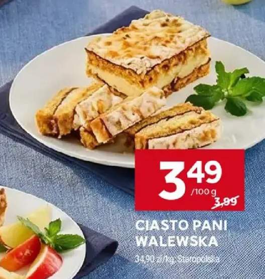 Ciasto pani Walewska