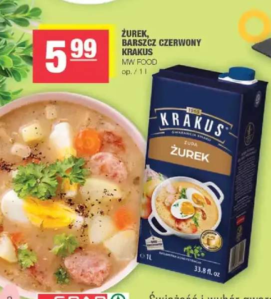 Żurek barszcz czerwony Krakus