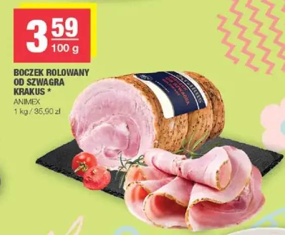 Boczek rolowany od szwagra