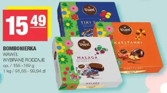 Bombonierka wybrane rodzaje