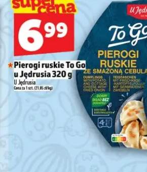 Pierogi ruskie To Go! u Jędrusia