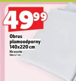 Obrus plamoodporny 140x220 cm