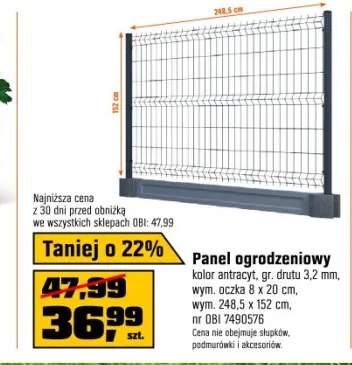 panel ogrodzeniowy