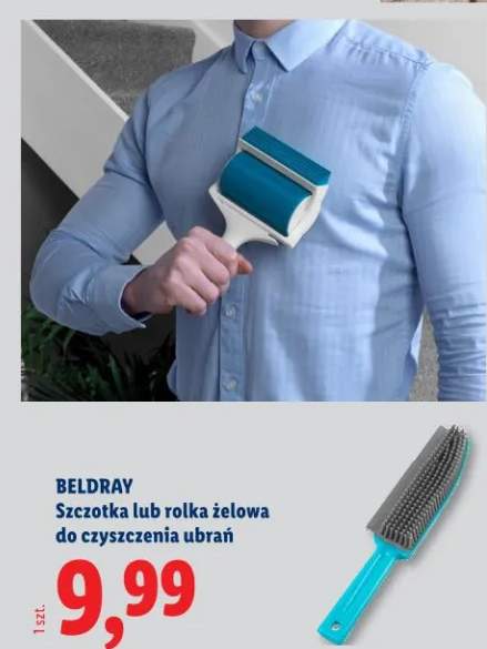 Szczotka lub rolka żelowa do czyszczenia ubrań