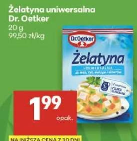 Żelatyna uniwersalna Dr. Oetker