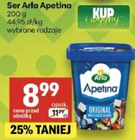 Ser Arla Apetina wybrane rodzaje