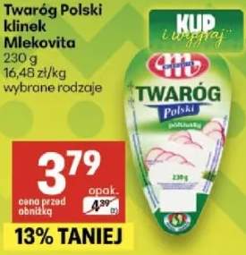 Twaróg Polski klinek wybrane rodzaje