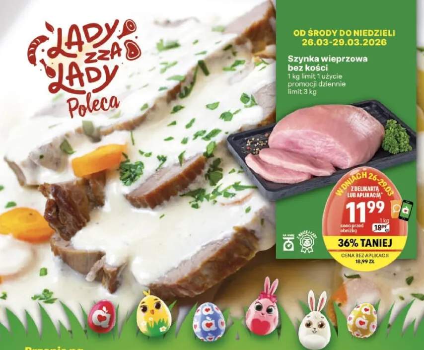 Szynka wieprzowa bez kości