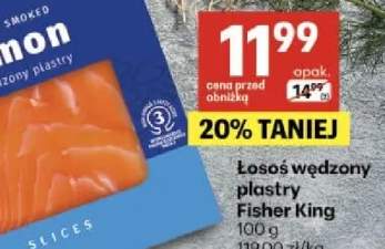 Łosoś wędzony plastry