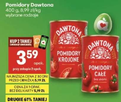 Pomidory krojone całe