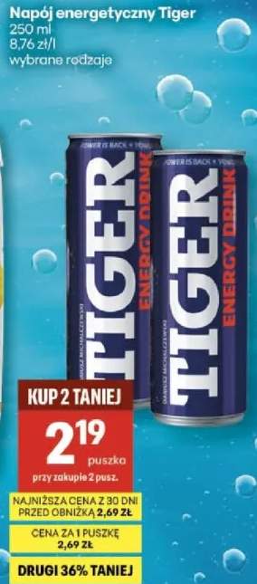 Napój energetyczny Tiger