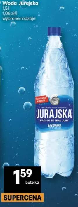 Woda Jurajska gazowana