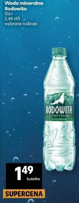 Woda mineralna gazowana