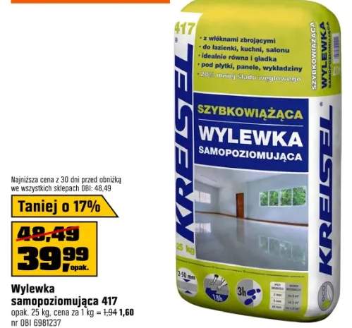 Wylewka samopoziomująca