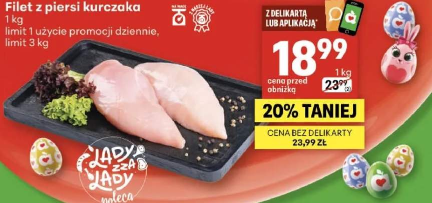 Filet z piersi kurczaka