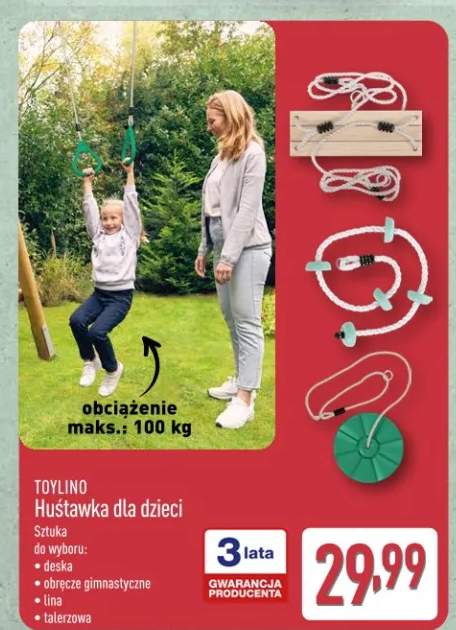 Huśtawka dla dzieci