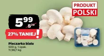 Pieczarka biała, 500 g