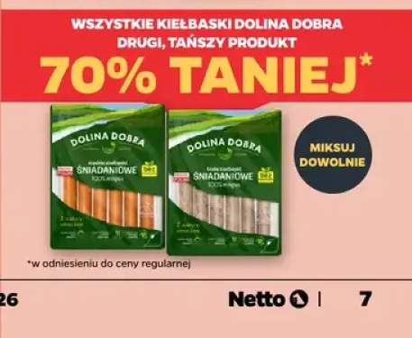 Wszystkie kiełbaski DRUGIE -70%