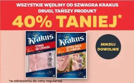 Wszystkie wędliny DRUGA -40%