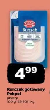 Kurczak gotowany plastry