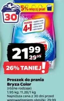 Proszek do prania Color, różne rodzaje