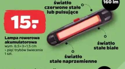 Lampa rowerowa akumulatorowa