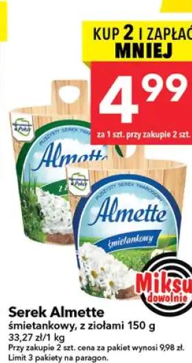 Serek śmietankowy z ziołami